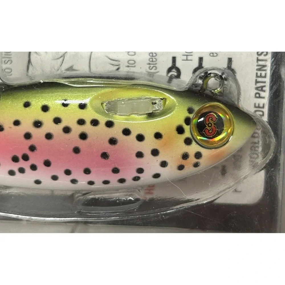 Spooltek Fat Curly 5 in. Bass Special Braid‎ Leader Trophy Fishing Lure New